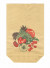 Sac de Fruit en papier kraft marron avec fond en X - 70 grammes (contenance 1kg) 16,5x26 cm (100 pièces) [PAKB1626]