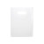 Sacs blancs à poignée 60 Micron 22.9 x 30.5 cm LDPE (100 Pieces) [H912WT1]