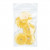 Grip Seal Bags Transparent/White 12.7x20.8cm (100 pieces) [HZB6CW]