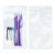 Grip Seal Bags Transparent/White 17.8x30.5cm (100 pieces) [HZB8CW]