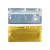 Sac zip métallisé transparent/dos or et troue de suspension, 5x5mcm (100 Pieces) [HZBB9CG]
