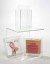 Boites cadeau plastique à transparence cristalline 6.4 x 2.4 x 6cm (25 Pièces) [FB42]