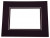 Double Passe Partout Noir/Noir 26.25 x 33.75cm pour le découpage intérieur. 40.6 x 50.8cm (25 Pièces) [MD30041]