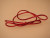 Ruban élastique de décoration Vinyle Stretch à dérouler rouge métallique 40.5 cm (50 Pièces) [16MR]