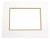 Double Passe Partout Ivoire/Vert Olive 27 x 34cm pour le découpage intérieur. 40.6 x 50.8cm (10 Pièces) [MD20027]