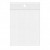 Sacs zip transparents en polyéthylène basse densité avec rond pour suspension 10,2 x 15,2cm (100 Pièces) [4PR46]