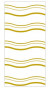 Sacs à pliure latérale imprimés vagues 12,7 x 7,6 x 29,2cm (100 pièces) [CG5WV] En vente jusqu’à écoulement des stocks!