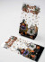 Sacs à pliure latérale imprimés des bonbons ou un sort (Halloween) 10.2 x 6.4 x 24.1cm (100 pièces) [G4TOT]