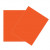 Papier Cartonné "Basis" Orange 21.6 x 27.9cm (50 pièces) [PC409]