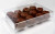 Boite pour chocolat avec plateau d'insertion 10.5 x 2.5 x 15.6cm (100 pièces) [CNDY167]