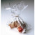 Sacs à soufflet à transparence cristalline 8.9 x 5.7 x 30.5cm (100 pièces) [FDAGB14]