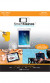 PS58A Housse de protection avec rabat et adhésif pour Ipad 14.3x21 cm