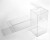 Boites cadeau plastique à transparence cristalline 10.2 x 10.2 x 20.3cm (25 Pièces) [FB57]