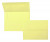 Enveloppes Astrobright, Jaune Citron 14.6 x 11.1cm (50 Pièces) [E5218]