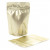 Doypack Or métallisé matte avec trou de suspension 10.2 x 6 x 15.2 cm (57 g) (100 Pièces) [ZBGM2MG]