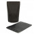 Sac en papier de riz noir 17.1 x 8.9 x 27.9 cm (340 g) (100 Pieces) [ZBGR4SB]