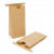 Sacs en Kraft refermables à adhésifs, 86 x 64 x 197 mm (100 Pièces) [TTB1K]
