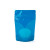 Doypack bleu avec fenêtre ovale, 14.9 x 8.9 x 23.2 cm (312  g) (100 Pieces) [ZBGO7BL]