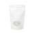 Doypack en papier kraft blanc avec fenêtre ovale 17.1 x 8.9 x 28.5 cm (Dimensions extérieures) (100 Pieces) [ZBGO4WK]