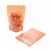 Sac en papier de riz orange avec fenêtre, 13 x 8 x 20.5 cm (113 g) (100 pièces) [ZBGR3HO]