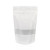 Sac en papier de riz blanc avec fenêtre 13 x 8 x 20.5 cm (113 g) (100 Pieces) [ZBGR3W]