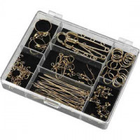 Bijoux accessoires, doré, 1set [HOB-100211]