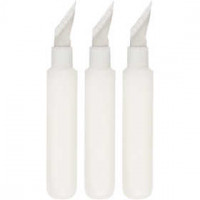 Lames de recharge pour cutter index de précision, L: 5 mm, l: 3 mm, 3pièces [HOB-1024410]