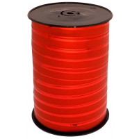 Ruban brillant avec finition Rouge mat 10 mm x 225 mètres (1 pièce) [HV-PLG10R]