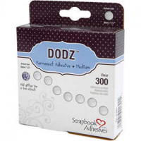 DODZ points autocollants, d: 8 mm, épaisseur 0,5 mm, Moyen, 300pièces [HOB-11567]
