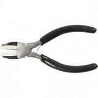 Pince à bec avec nylon, L: 25 mm, l: 10 mm, 1pièce [HOB-13004]