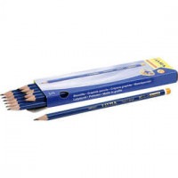 Crayons Robinson, d: 6,8 mm, mine: 2 mm, mine HB, 12pièces [HOB-14172]