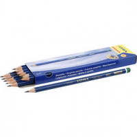 Crayons Robinson, d: 6,8 mm, mine: 2 mm, mine H, 12pièces [HOB-14174]