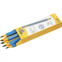 Crayons pour débutants, L: 14 cm,  4 mm de mine, dureté HB, 12pièces, épaisseur 10 mm [HOB-14175]