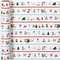 Papier cadeau, l: 70 cm, 80 gr, 4 m [HOB-190130]