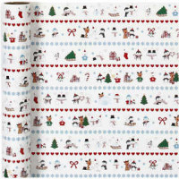 Papier cadeau, l: 57 cm, 80 gr, 150 m [HOB-19013]