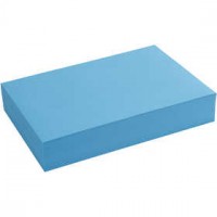 Papier couleur, A4 210x297 mm,  80 gr, bleu, 500flles [HOB-20411]