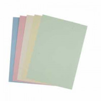 Papier cartonné pastel, A4 210x297 mm,  160 gr, couleurs pastel, 210flles. ass. [HOB-20550]