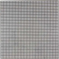 Cross Stitch Plastic, size 14x14 cm, hole size 3x3 mm, black, 50sheets