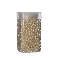 Perles 8 mm Ivoire 220 grs. [IFS-27062]