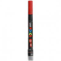 Marqueur Uni Posca, largeur de trait: 1-10 mm,  PCF350 , rouge, pinceau, 1pièce [HOB-271040]