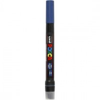 Marqueur Uni Posca, largeur de trait: 1-10 mm,  PCF350 , bleu, pinceau, 1pièce [HOB-271041]