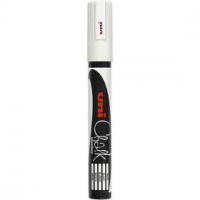 Marqueur craie, largeur de trait: 1,8-2,5 mm, blanc, 1pièce [HOB-279901]