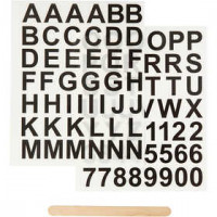 Rub-on Sticker, sheet 12.2x15.3 cm, 1 pack [HOB-283966]