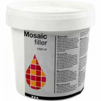 Joint pour mosaïques, blanc, 1000ml [HOB-28455]