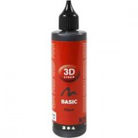 3D Liner, noir, 100ml [HOB-30380]