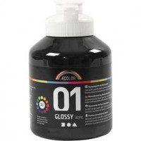 A-Color Brillante, noir, 01 - Brillante, 500ml [HOB-32004]