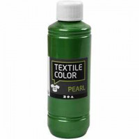 Texile Color, vert brillant, nacré, 250ml [HOB-33726]