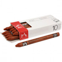 Caran d'Ache Néocolor 1, épaisseur 8 mm, L: 10 cm, russet (065), 10pièces [HOB-34004]