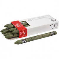 Caran d'Ache Néocolor 1, épaisseur 8 mm, L: 10 cm, olive (249), 10pièces [HOB-34009]