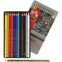 Pablo, mine: 3,8 mm, L: 17 cm, Couleurs assorties, 12pièces, épaisseur 7 mm [HOB-34098]